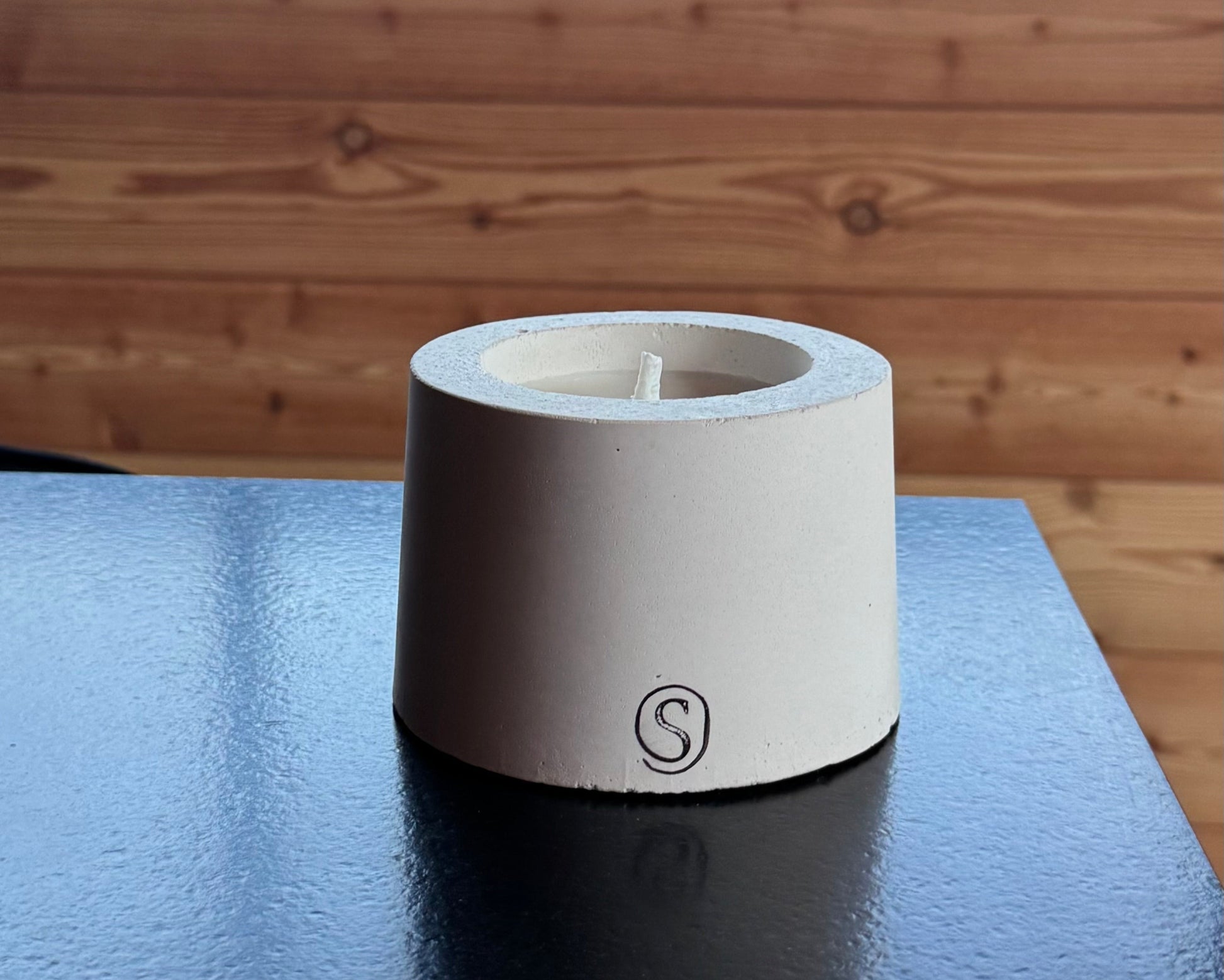 Bougie d'intérieur Blanc - Taille S