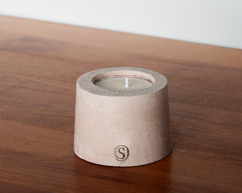 Bougie d'intérieur Beige - Taille S