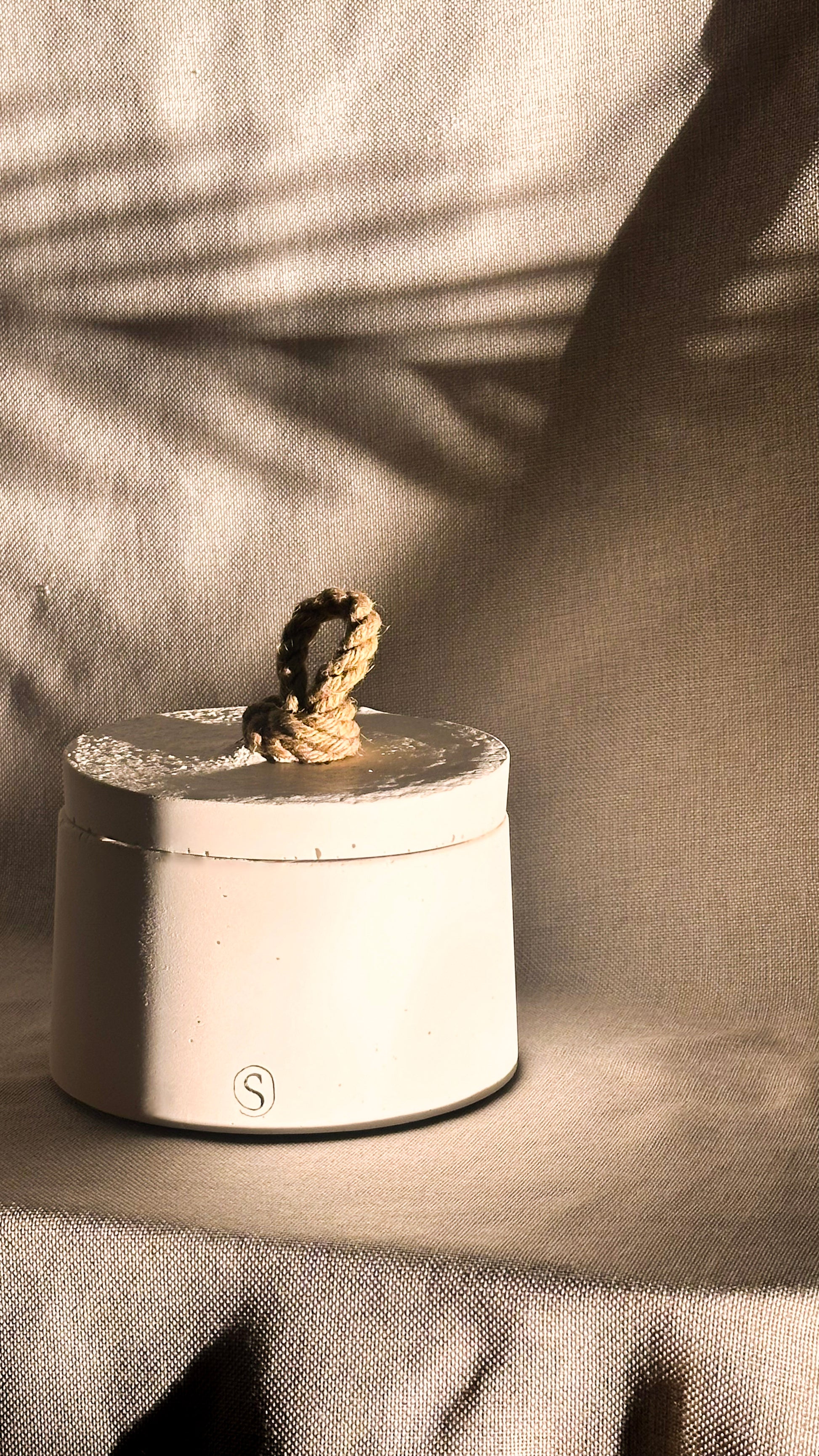 Bougie d'intérieur Blanc - Taille M