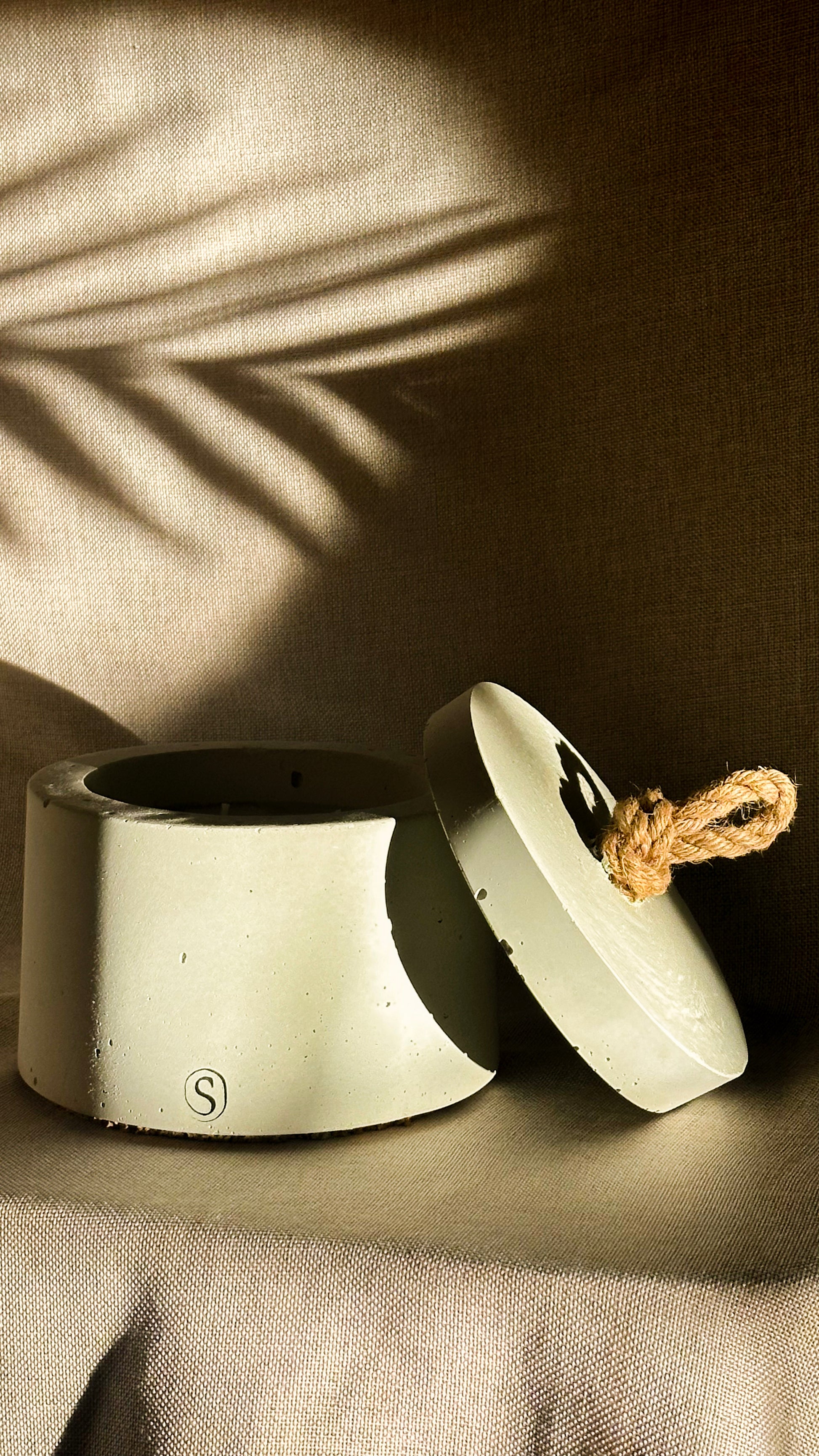 Bougie d'intérieur Vert - Taille M
