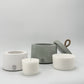 Refillable candle wax insert for concrete candles, natural wax made in Provence, Siwa Candles.