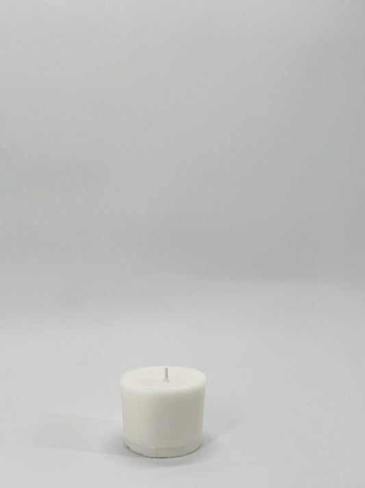 Refillable candle wax insert for concrete candles, natural wax made in Provence, Siwa Candles.